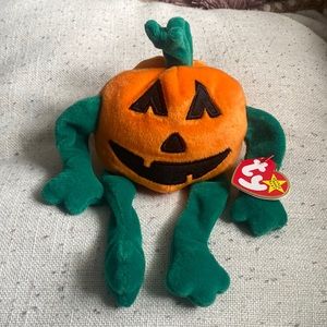 TY VINTAGE BEANIE BABY Pumkin 1998
